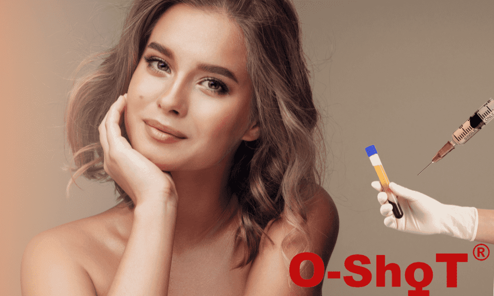 Pregnant woman receiving a vitamin injection at a medical clinic, healthcare professional holding a test tube and syringe, adult medical treatment, health and wellness concept, Performance Pain and Sports Medicine.