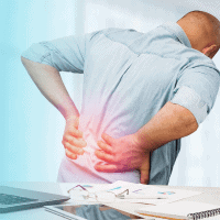 Back pain relief treatment at Performance Pain and Sports Medicine clinic, specializing in sports injuries, pain management, and physiotherapy recovery.