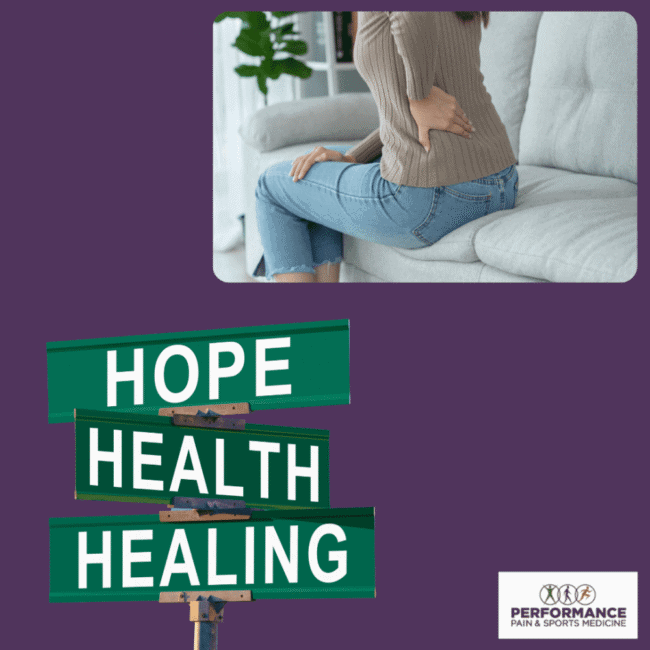 2736721 Chronic lower back pain relief and sports injury treatment at Performance Pain and Sports Medicine. Expert care helps restore movement, reduce pain, and optimize athletic performance.