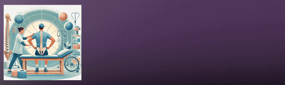 Spinal assessment by a healthcare professional specializing in sports medicine for pain management and injury recovery.