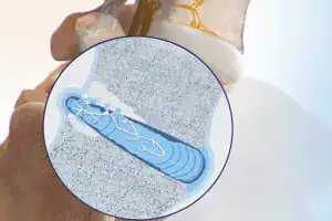 Innovative pain relief therapy device for sports medicine, focusing on injury recovery and performance enhancement using advanced technology.