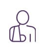 Alt text: Medical professional examining a patient with sports injury treatment, showcasing specialized sports medicine and pain management services.