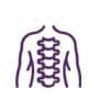 Relieved person holding their lower back after sports injury, on a white background, highlighting sports medicine and pain relief treatments.