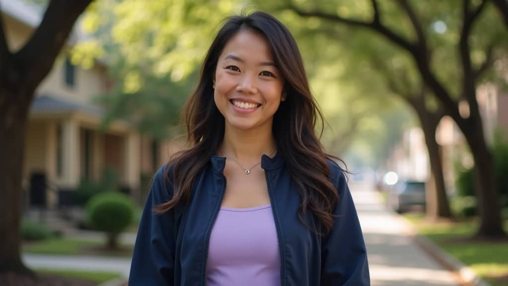 Houston professional enjoying pain-free mobility weeks after trigger point injections for chronic muscle pain