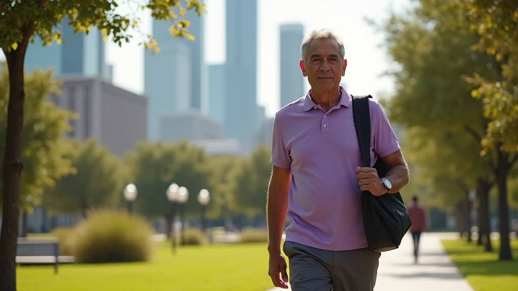 Active Houston professional managing career and lifestyle after trigger point injection therapy