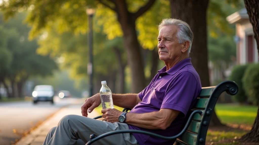 Woman adjusting pillow for back support in comfortable bedroom