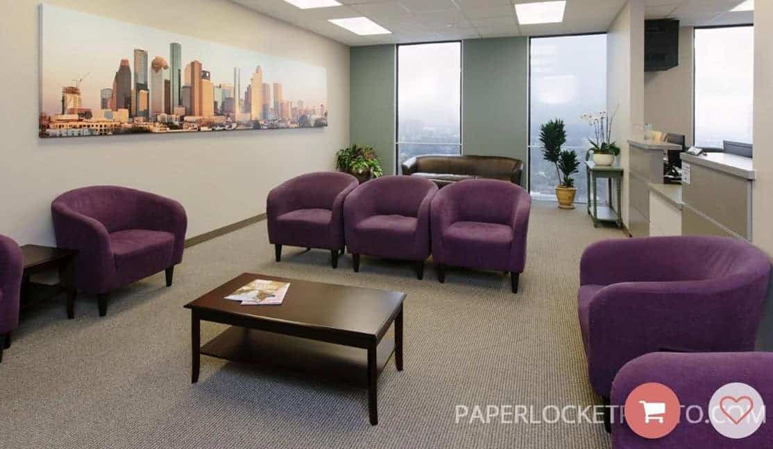 Clean, professional medical spa treatment room with neutral tones at Matthias Wiederholz, MD in Princeton